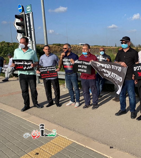 جلجولية : أهالي المثلث الجنوبي في مظاهرة ضد سياسة الاغتيالات التي تمارسها شرطة إسرائيل وجيشها ويؤكدون : هذا إجرام المؤسسة ويجب محاكمة المسؤولين   